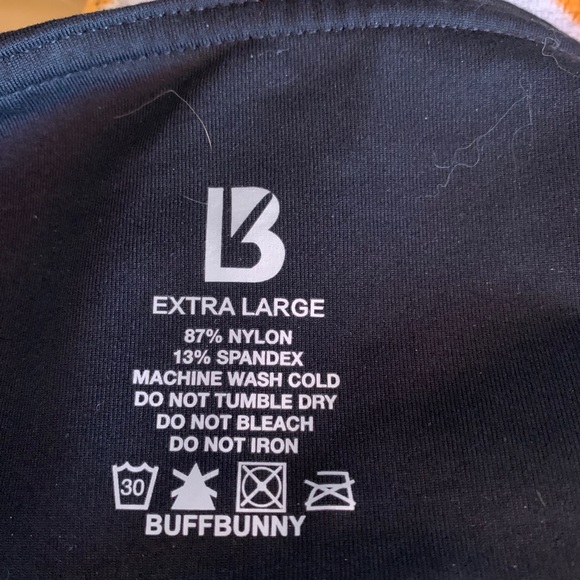 Buffbunny Black Mesh Leggings - Picture 7 of 8